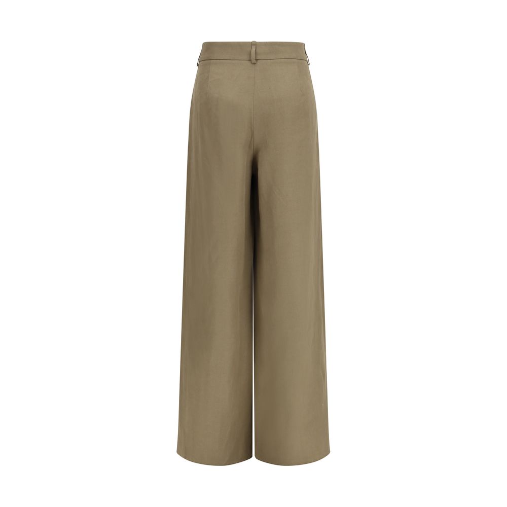 Giorgio Armani Beige Casual Pants for Women alternate view