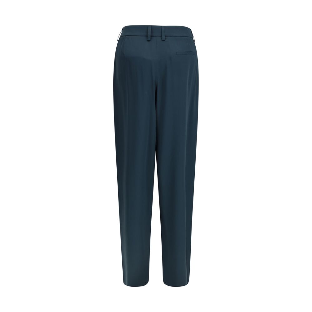Giorgio Armani Blue Casual Pants for Women alternate view