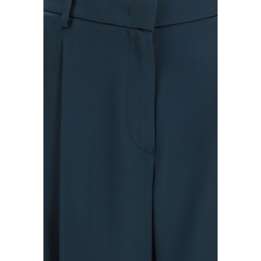 Giorgio Armani Blue Casual Pants for Women detail view