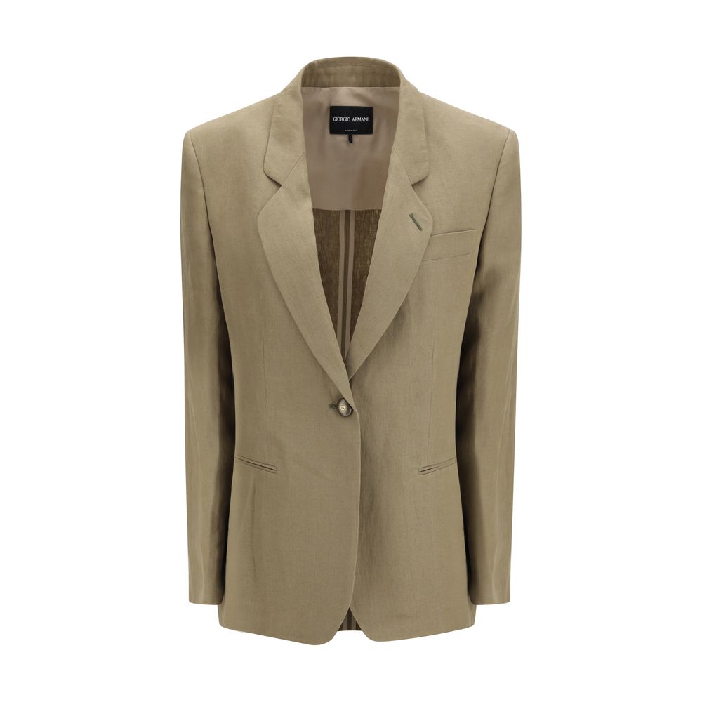 Giorgio Armani Brown Coat for Women