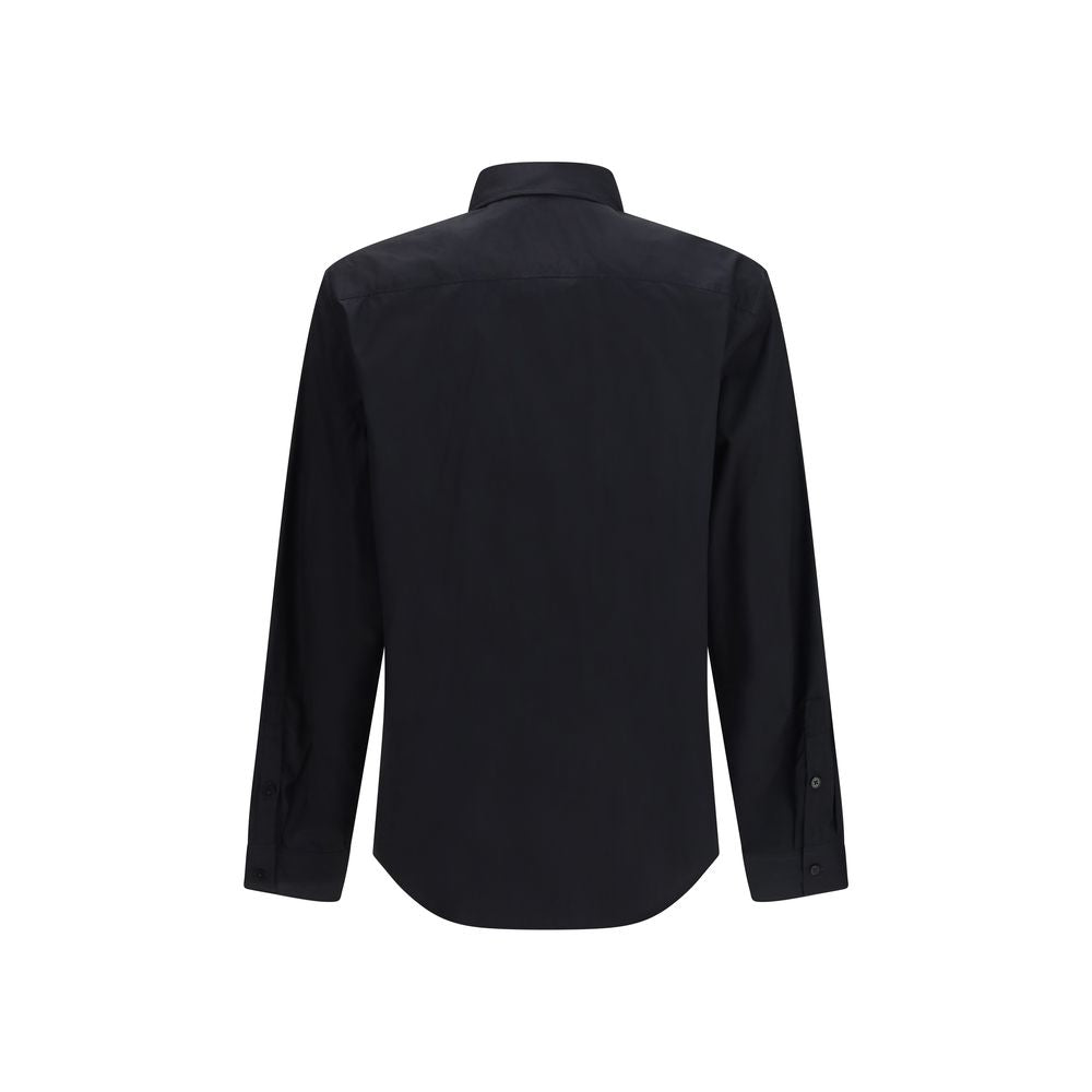 Chemise en coton noir Versace Jeans