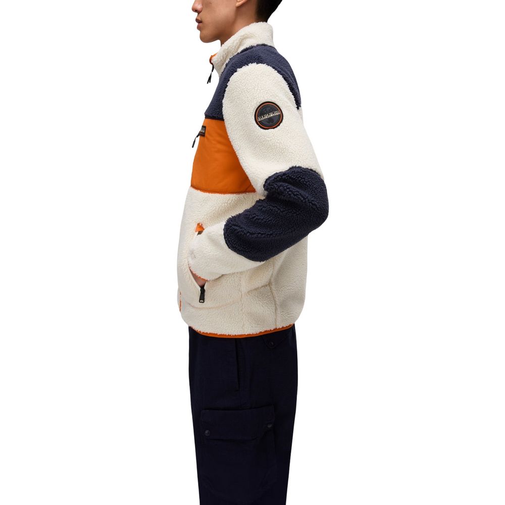 Napapijri Orange Sweatshirt for Men detail view