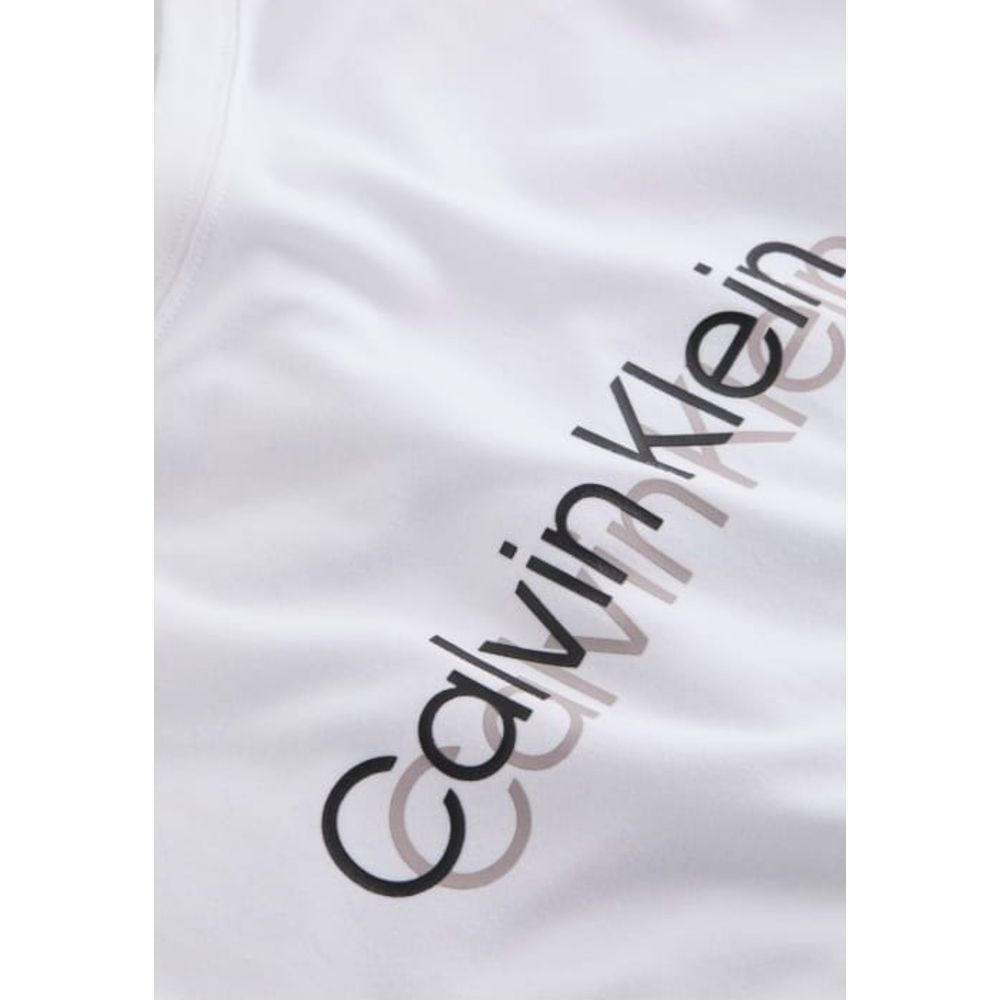 Calvin Klein Sport White T-Shirts for Men side view