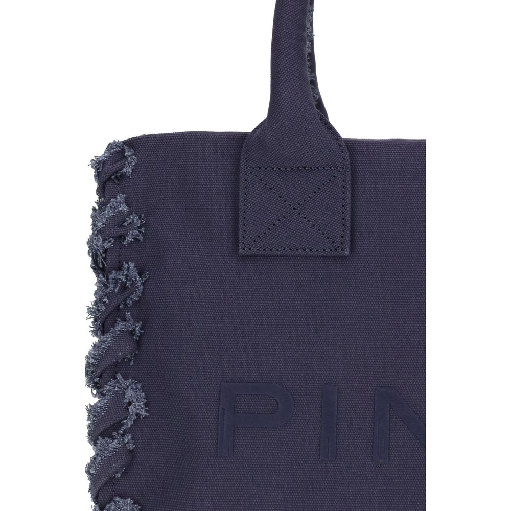 PINKO Blue Shoulder Bag for Women side view
