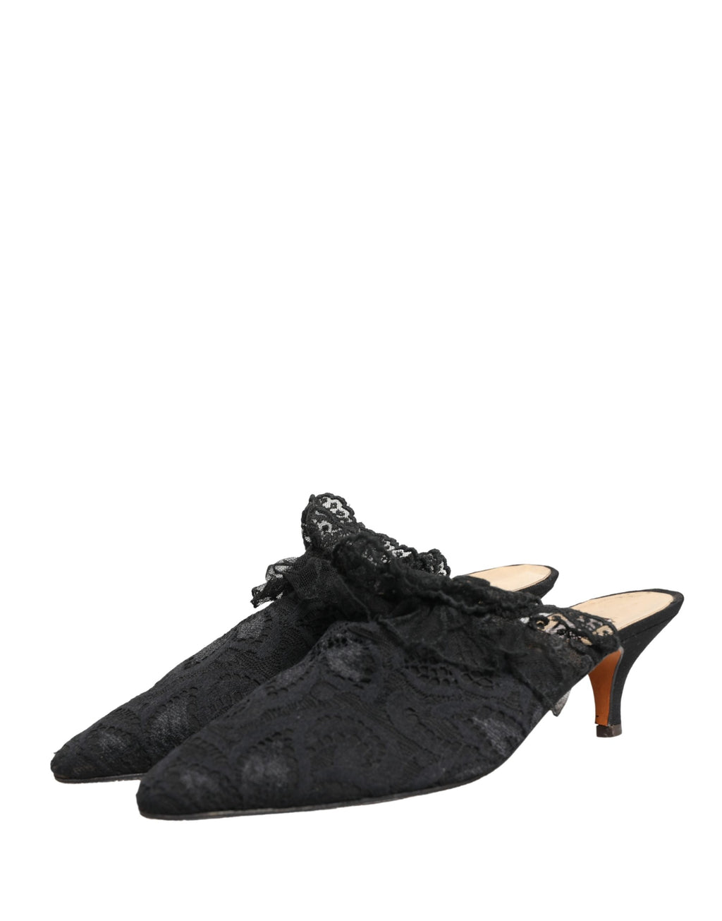 Dolce & Gabbana Black Stiletto Heels for Women additional view