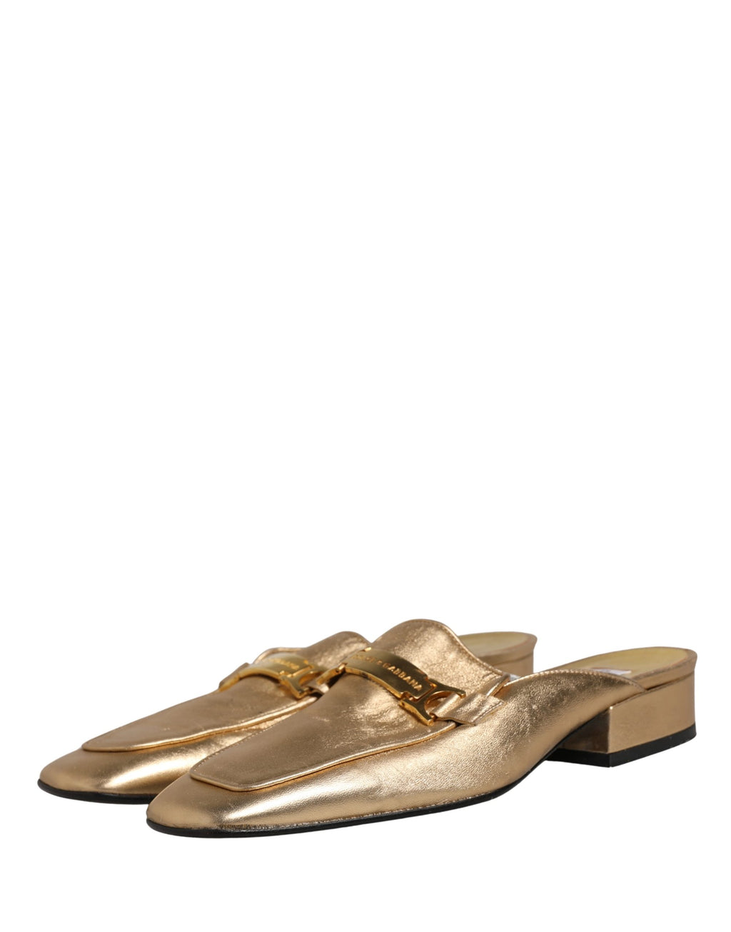 Dolce & Gabbana Gold Flat for Women additional view