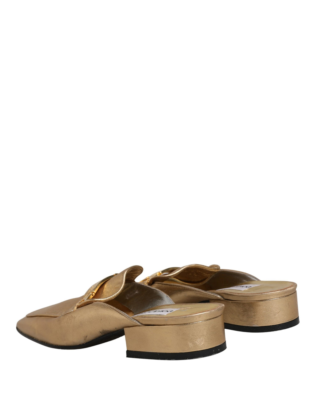Dolce & Gabbana Gold Flat for Women additional view