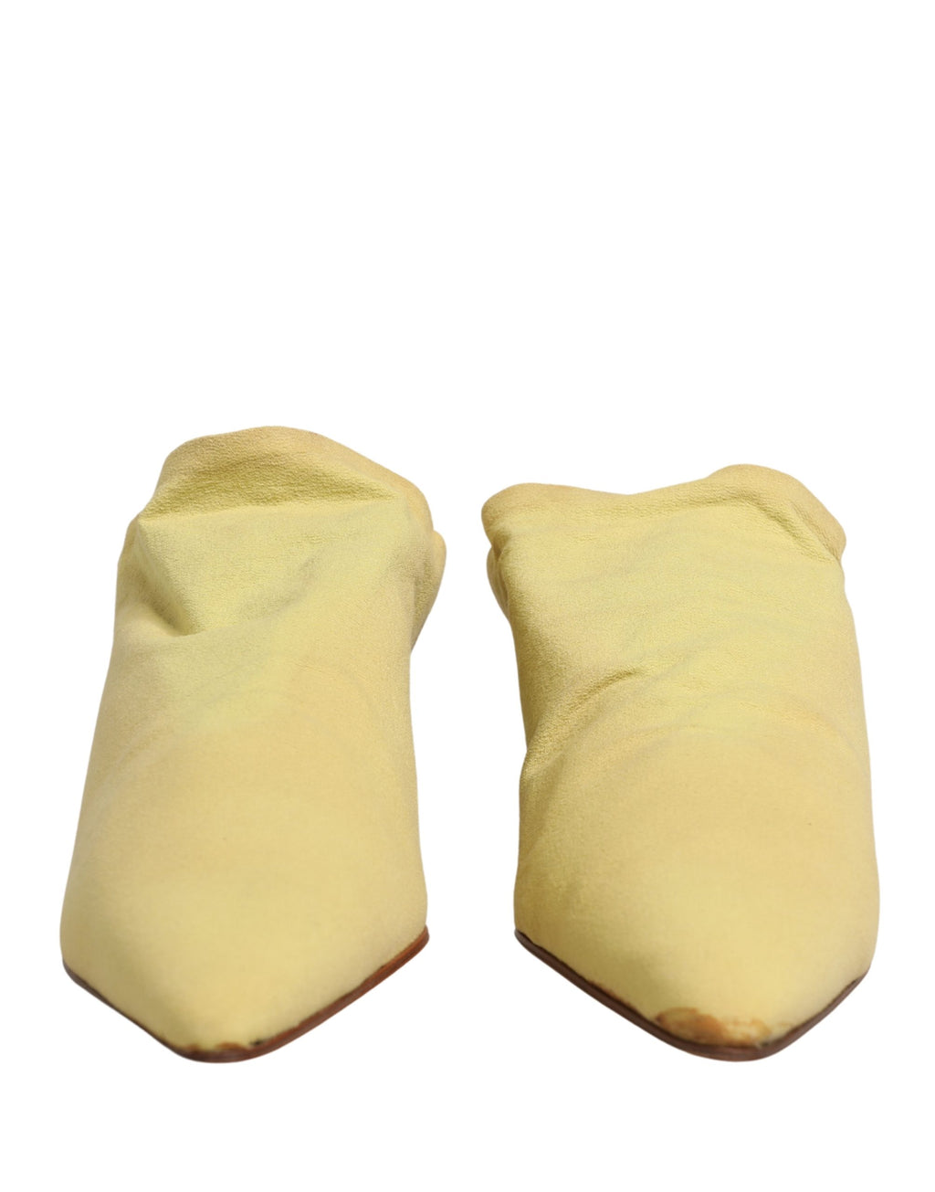 Dolce & Gabbana Yellow Stiletto Heels for Women detail view