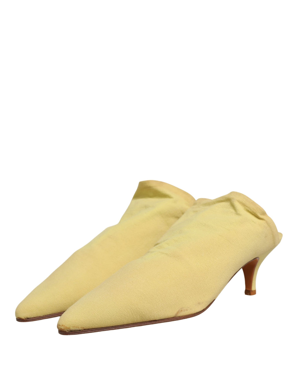 Dolce & Gabbana Yellow Stiletto Heels for Women additional view