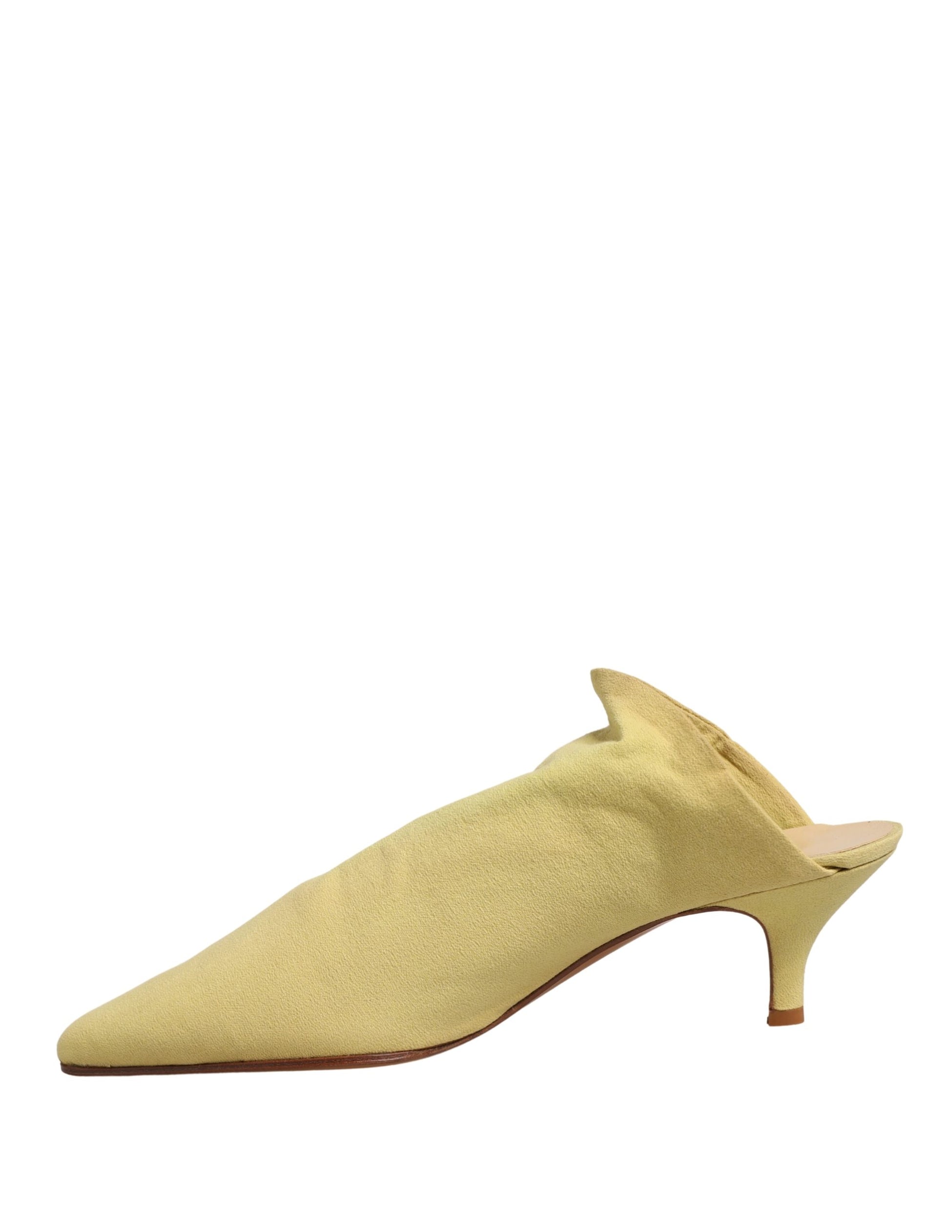 Dolce & Gabbana Yellow Stiletto Heels for Women additional view
