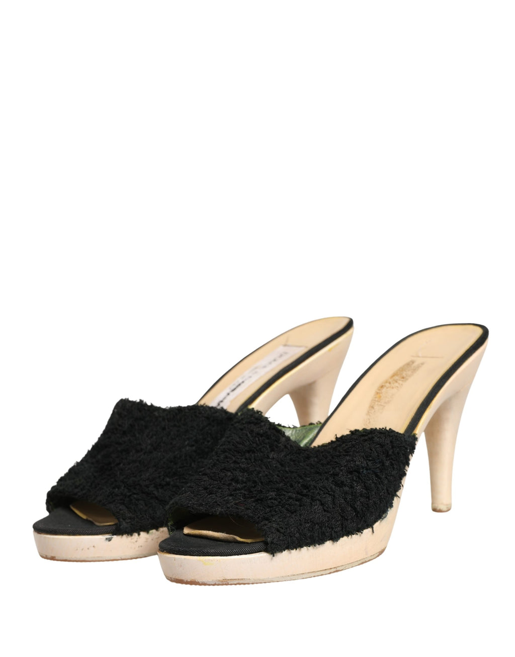 Dolce & Gabbana Black Stiletto Heels for Women additional view