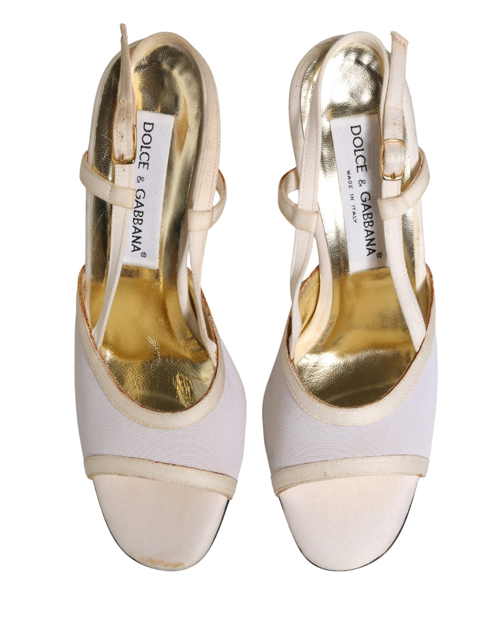 Dolce & Gabbana White High Heel for Women detail view