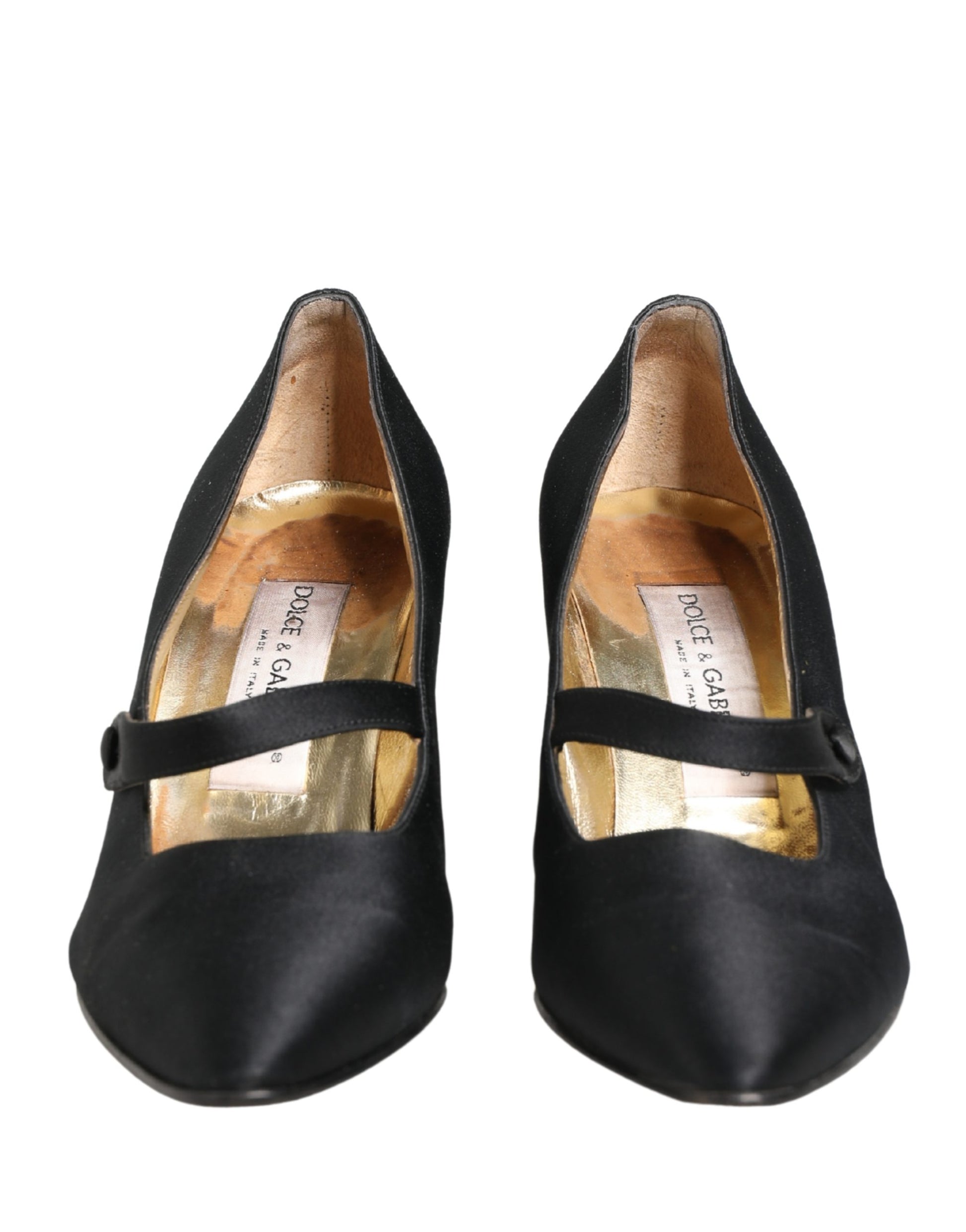 Dolce & Gabbana Black Mid Heel for Women detail view