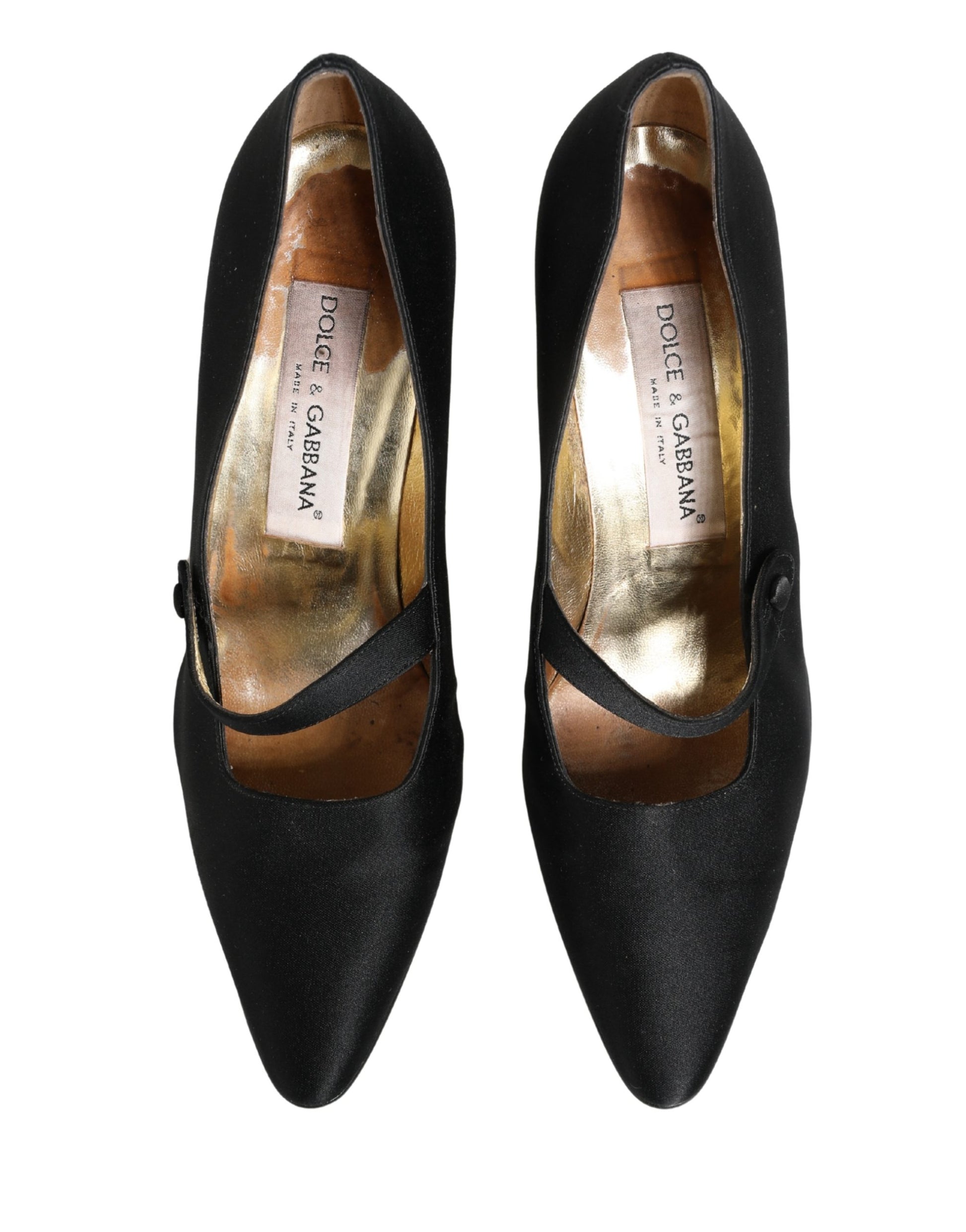 Dolce & Gabbana Black Mid Heel for Women side view