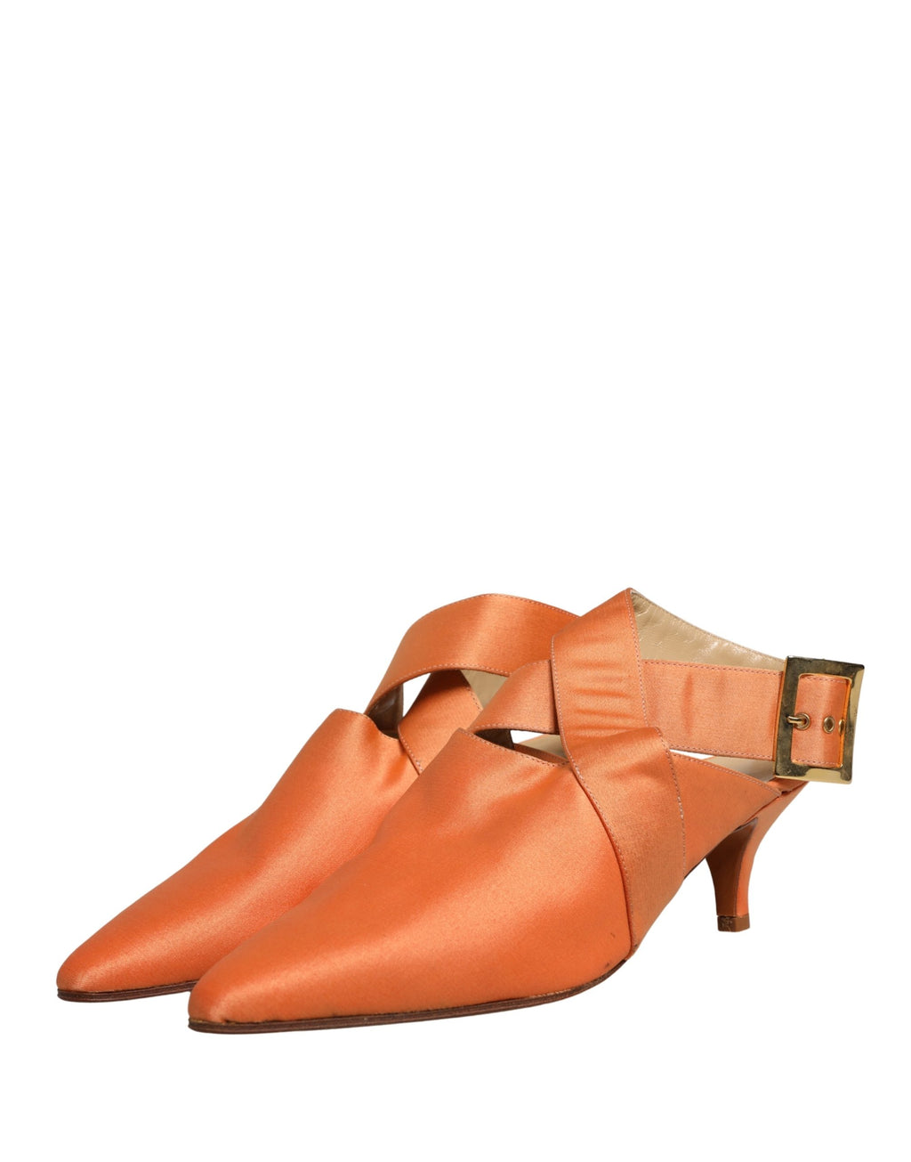 Dolce & Gabbana Orange Stiletto Heels for Women additional view