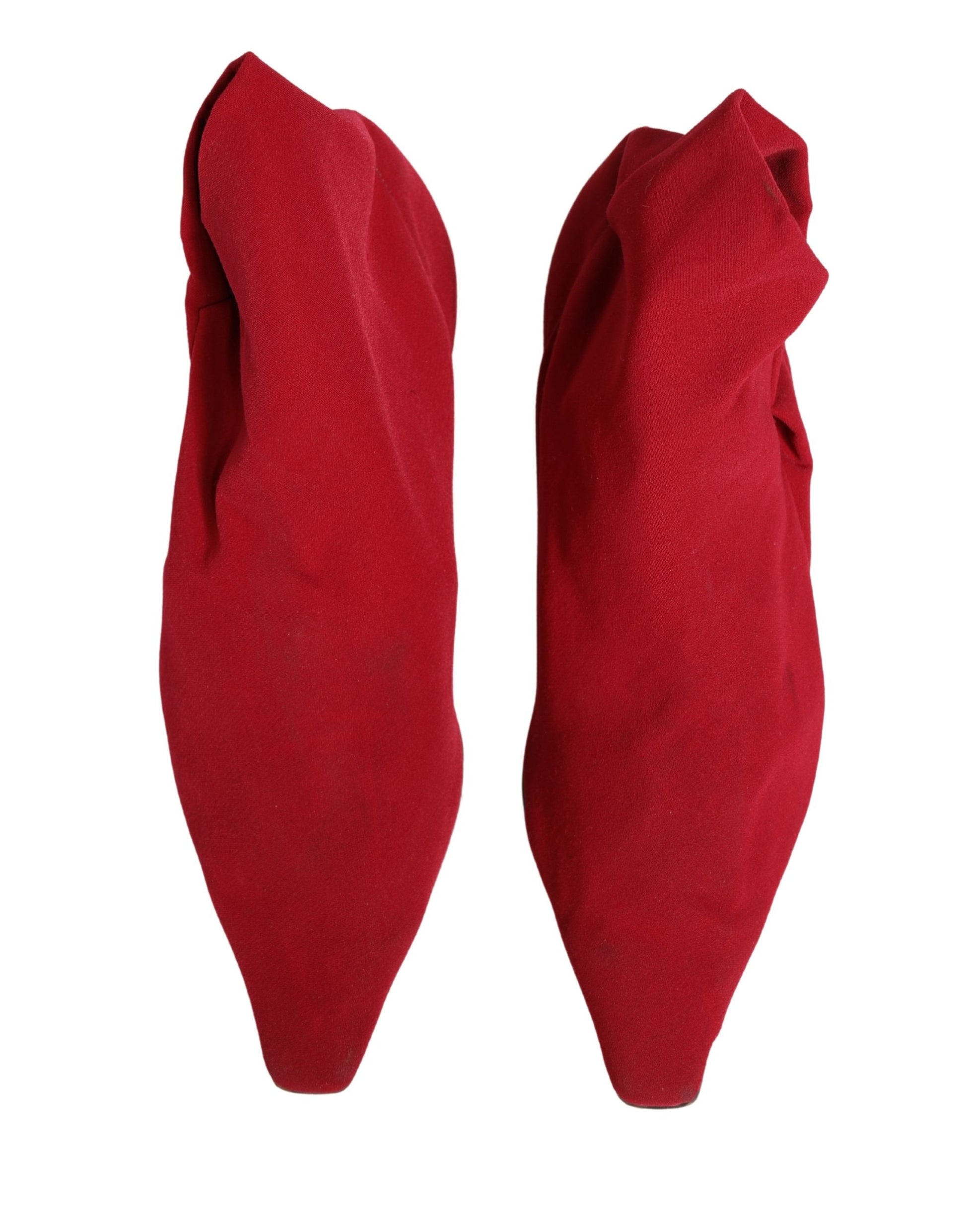 Dolce & Gabbana Red Ankle for Women side view