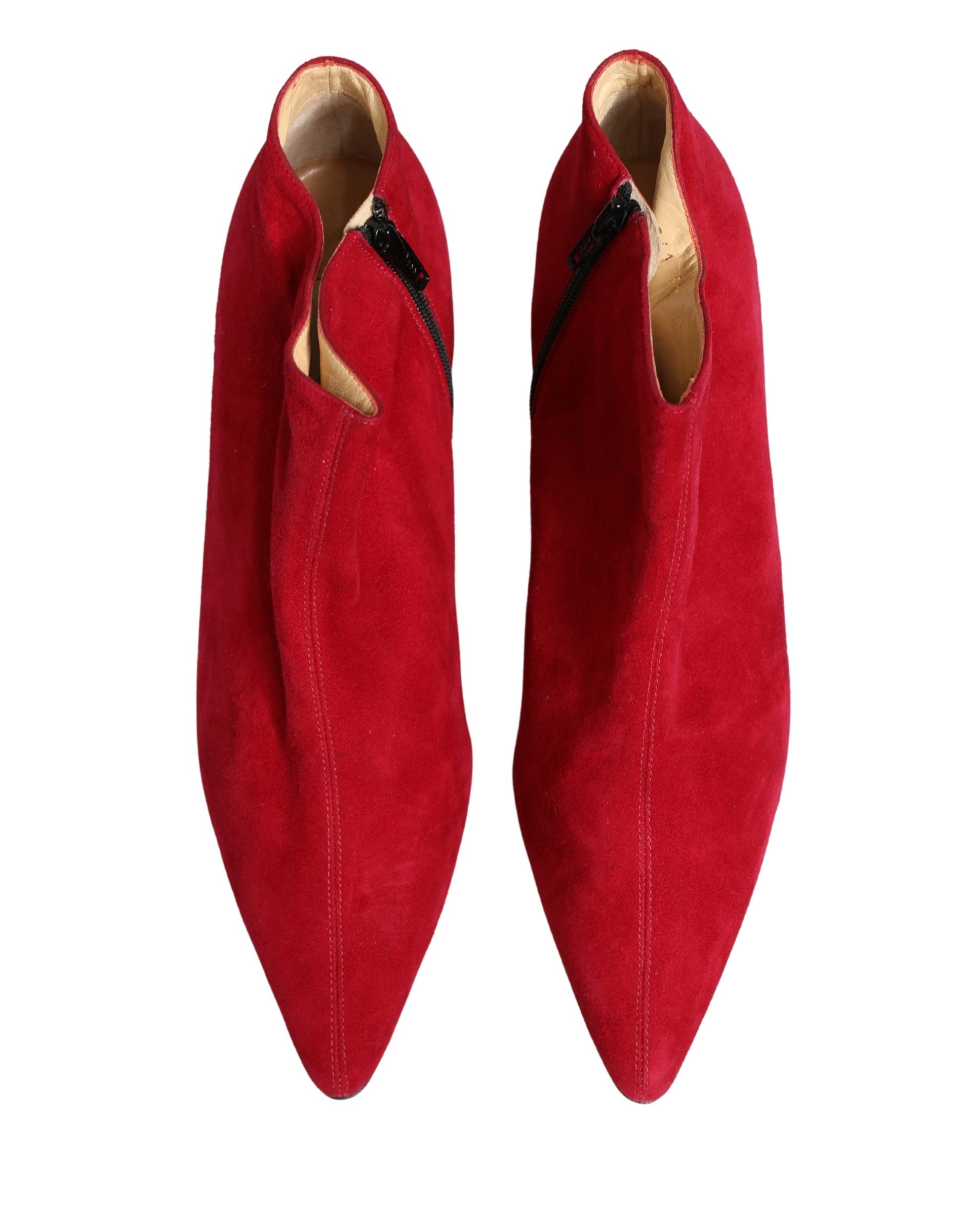 Dolce & Gabbana Red Ankle for Women side view