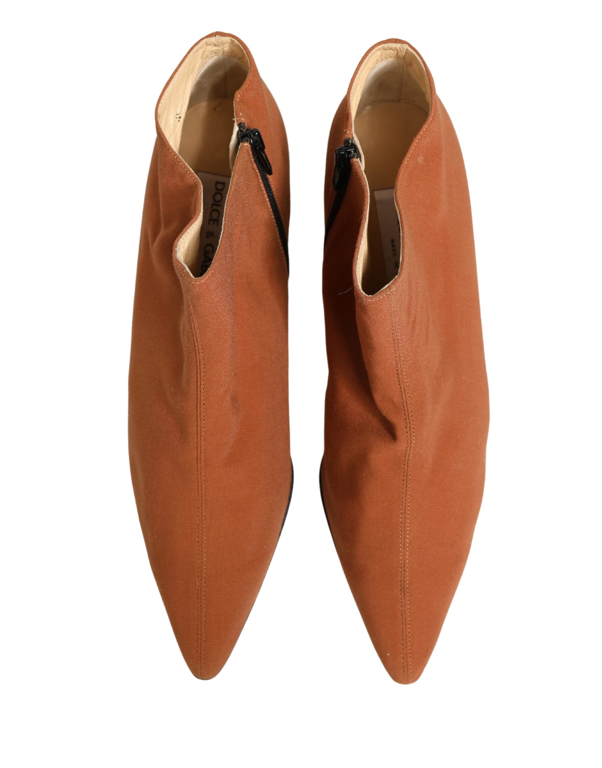 Dolce & Gabbana Brown Ankle for Women side view