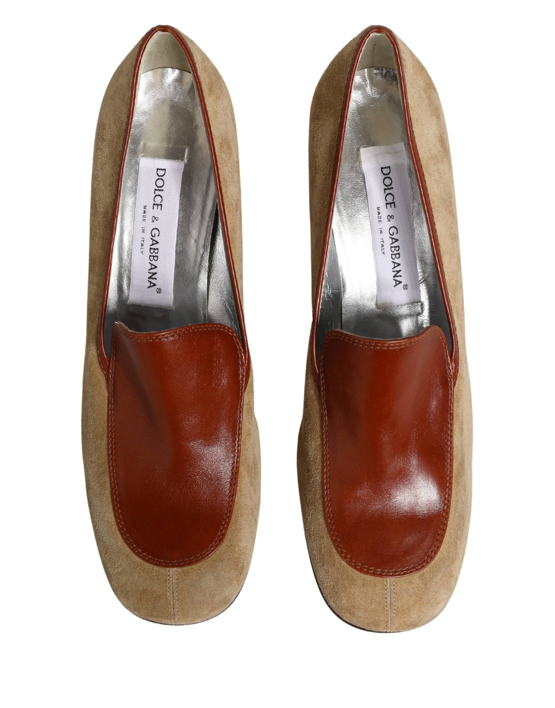 Dolce & Gabbana Beige Mid Heel for Women side view