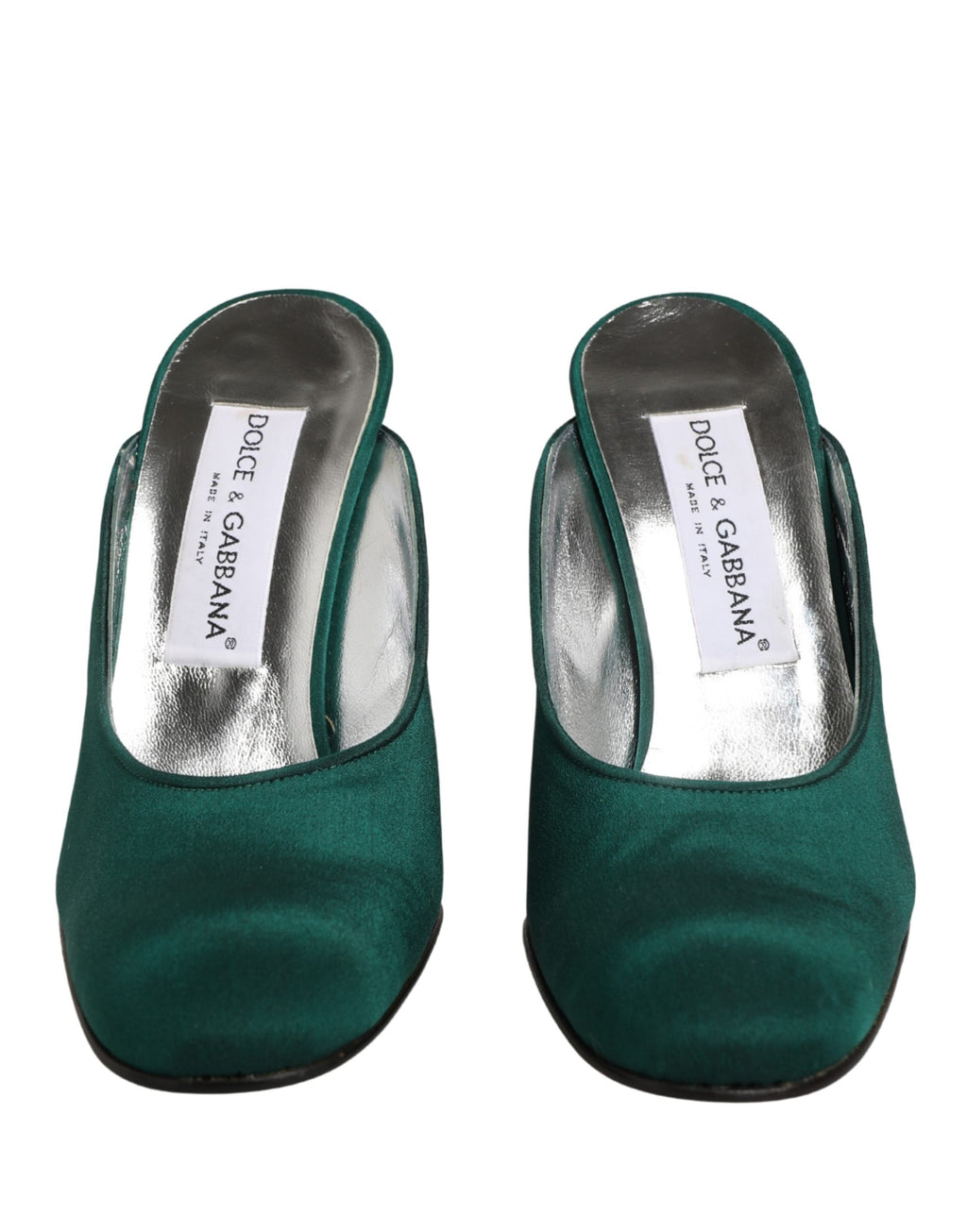 Escarpins Dolce & Gabbana en daim vert à talons hauts