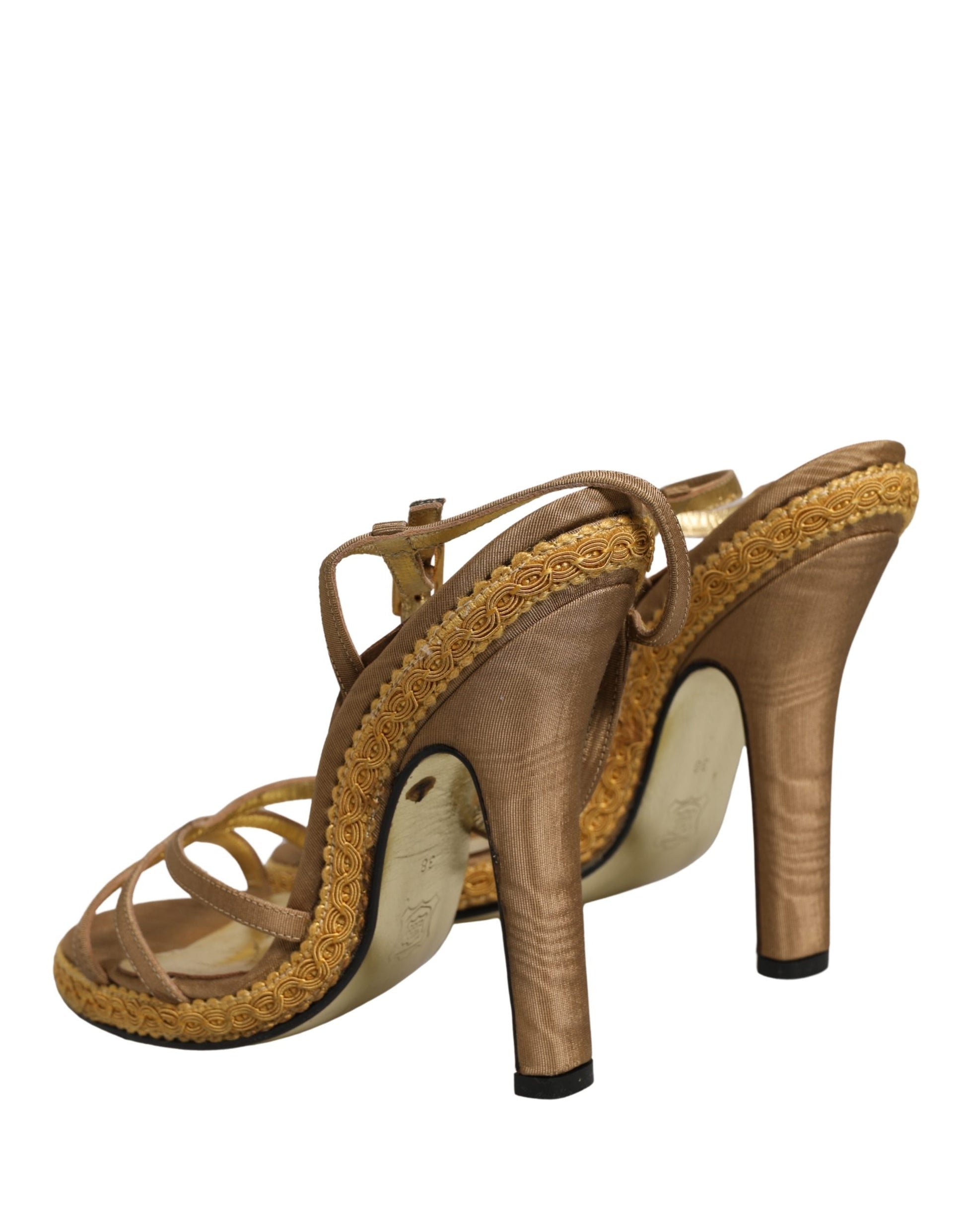 Dolce & Gabbana Brown Stiletto Heels for Women additional view