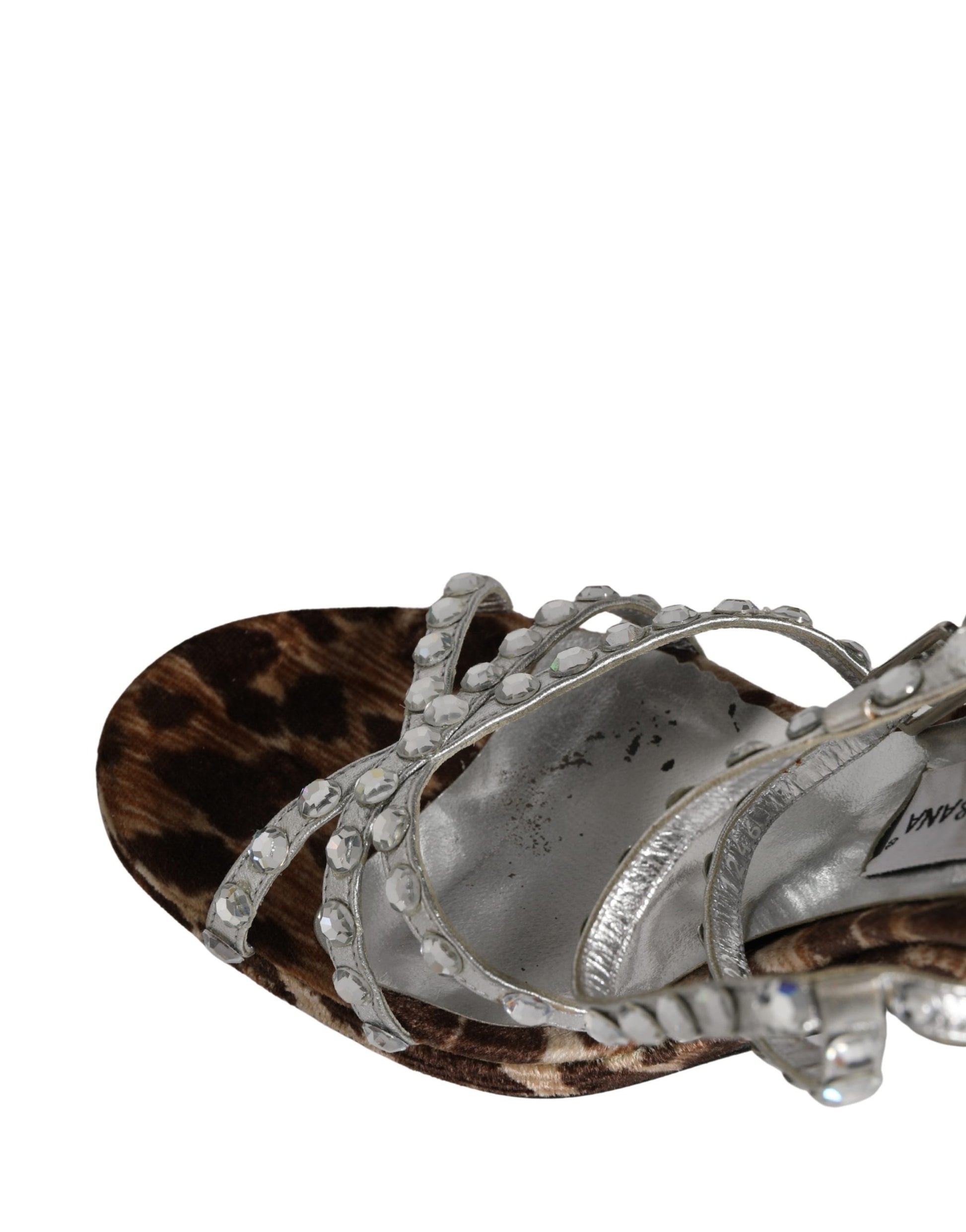Dolce & Gabbana Brown Stiletto Heels for Women detail view