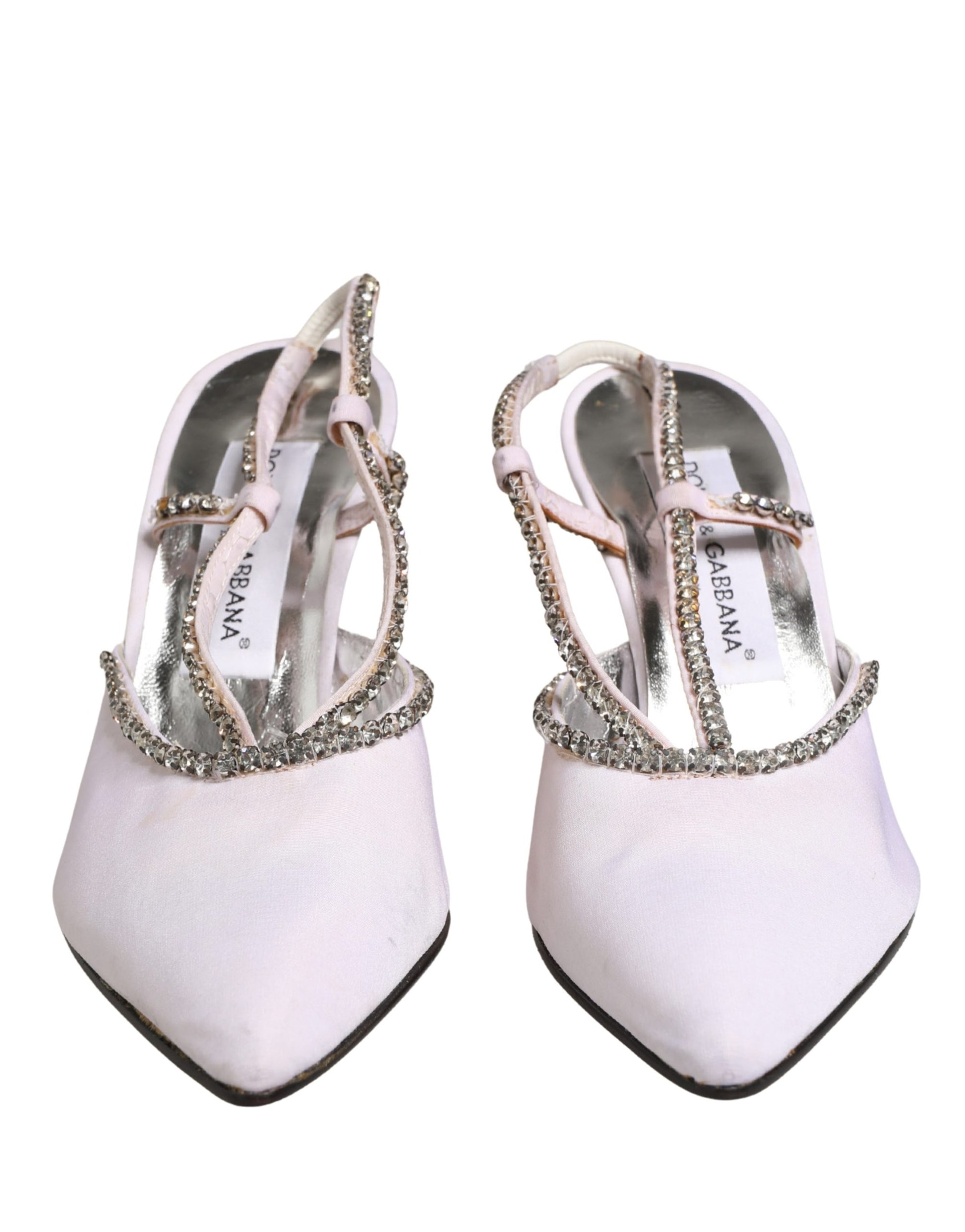Dolce & Gabbana White Mid Heel for Women additional view