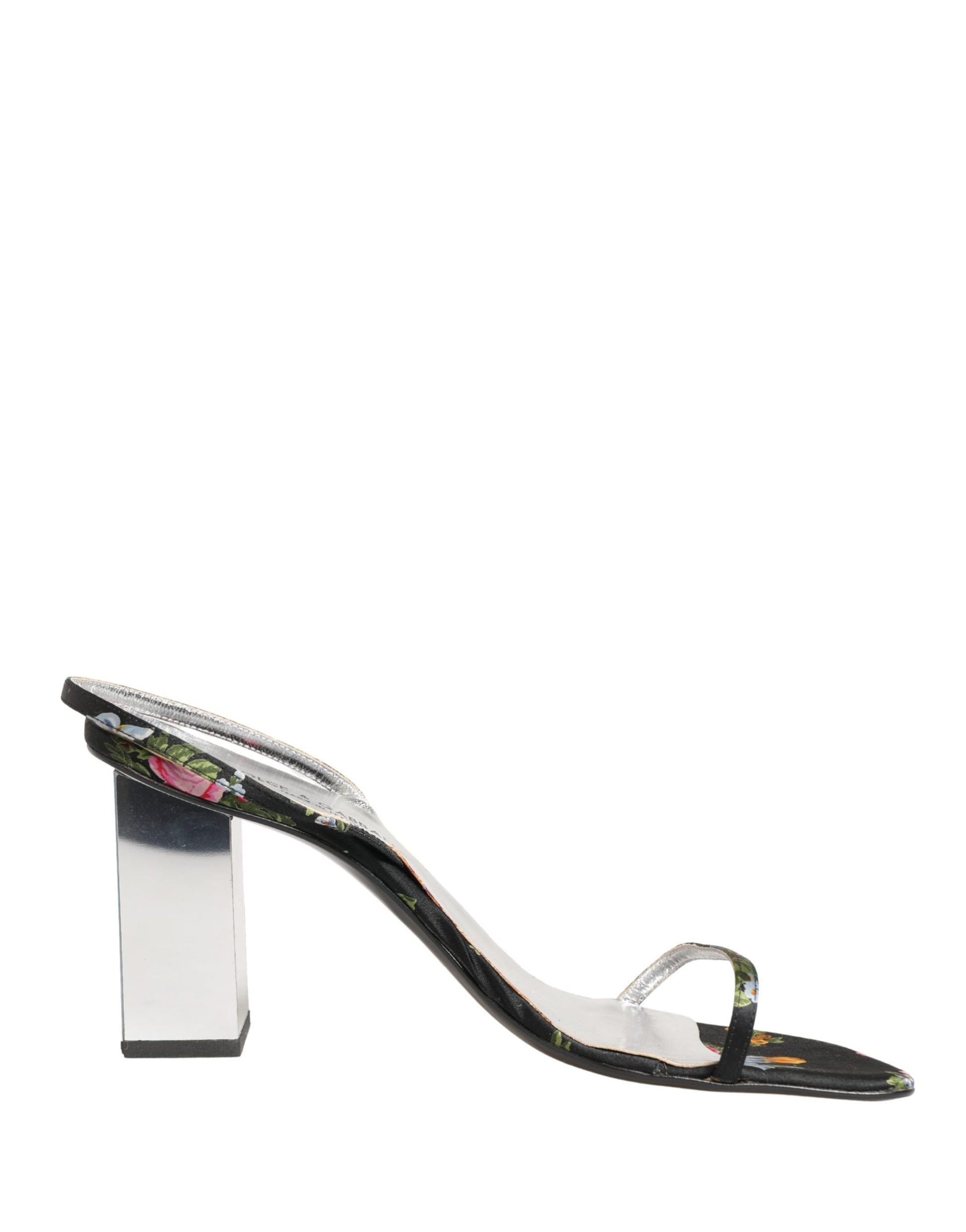 Dolce & Gabbana Black Strap Ons for Women side view
