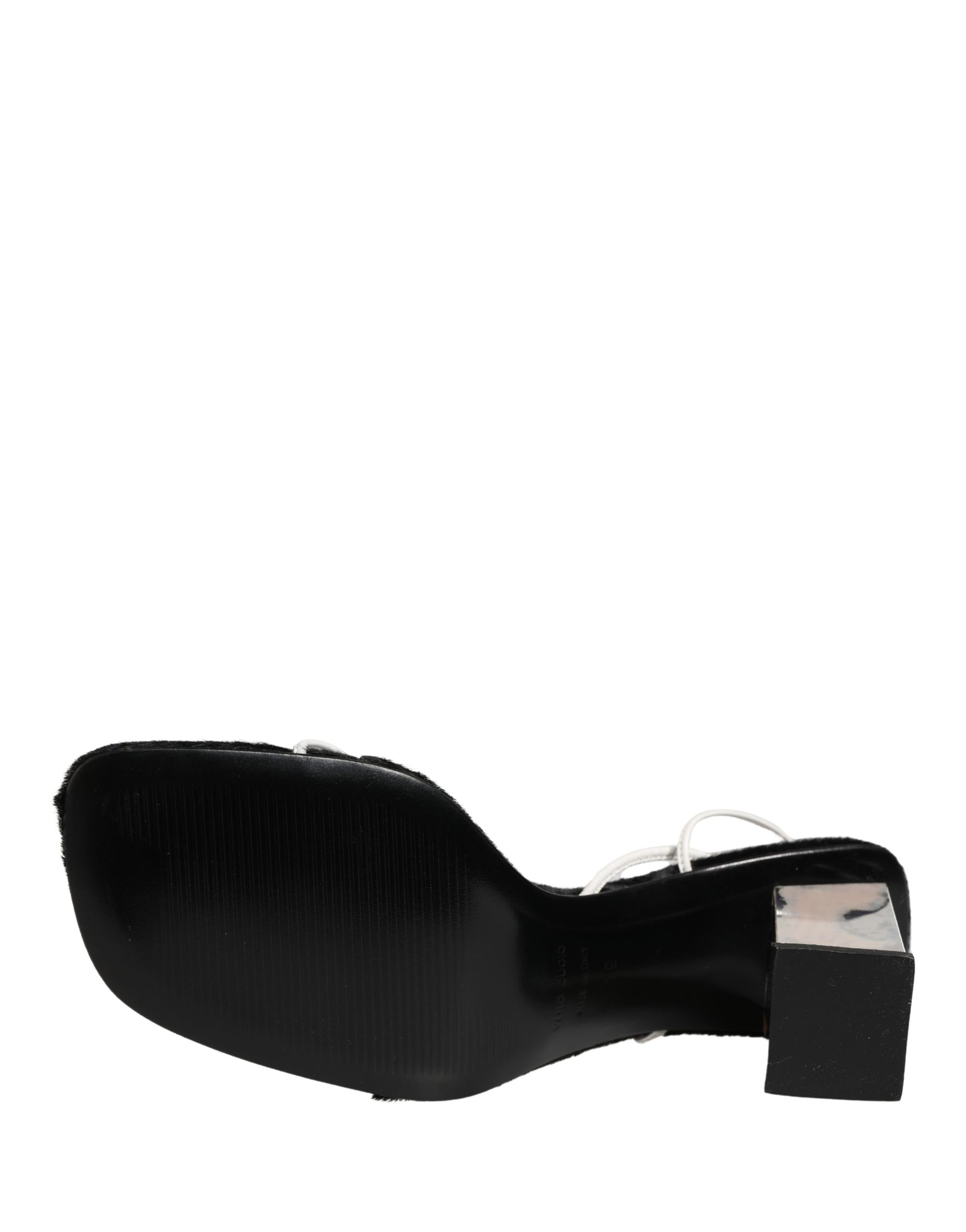 Dolce & Gabbana Silver Strap Ons for Women detail view