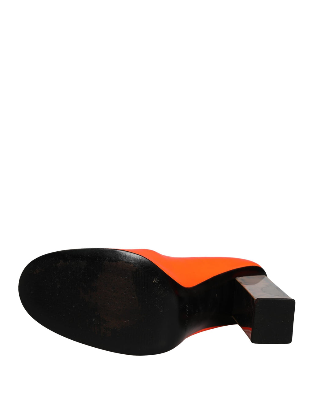 Dolce & Gabbana Orange High Heel for Women detail view