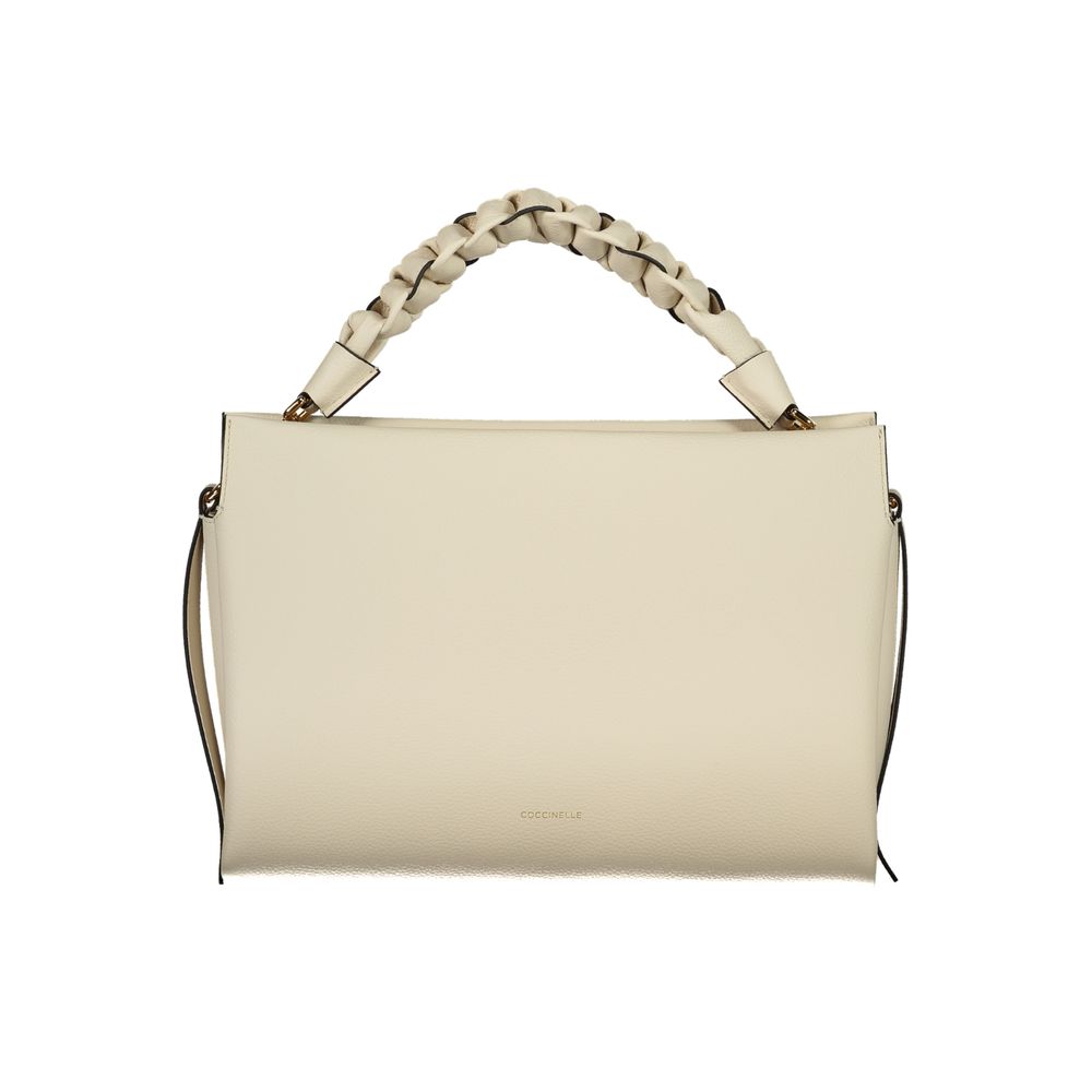 Sac à main Coccinelle Bianco en cuir pour femme