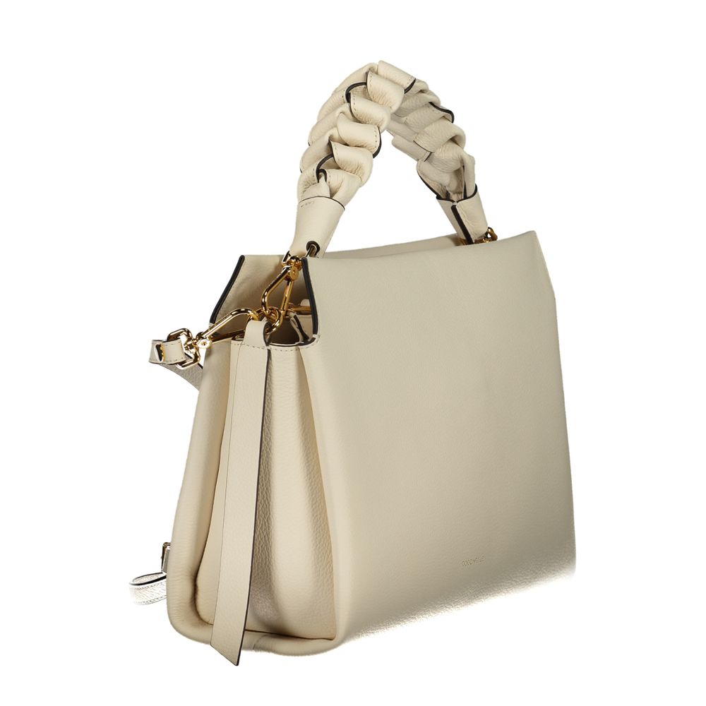 Sac à main Coccinelle Bianco en cuir pour femme