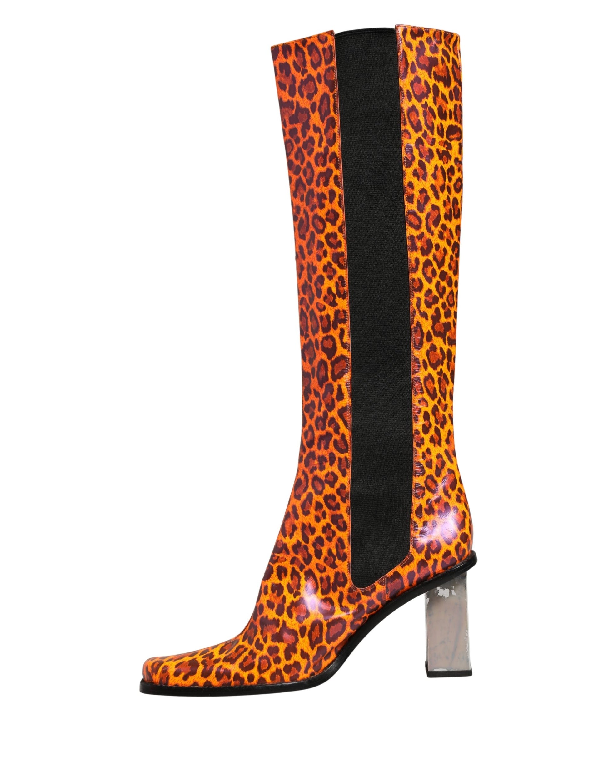 Dolce & Gabbana Brown Over The Knee for Women side view