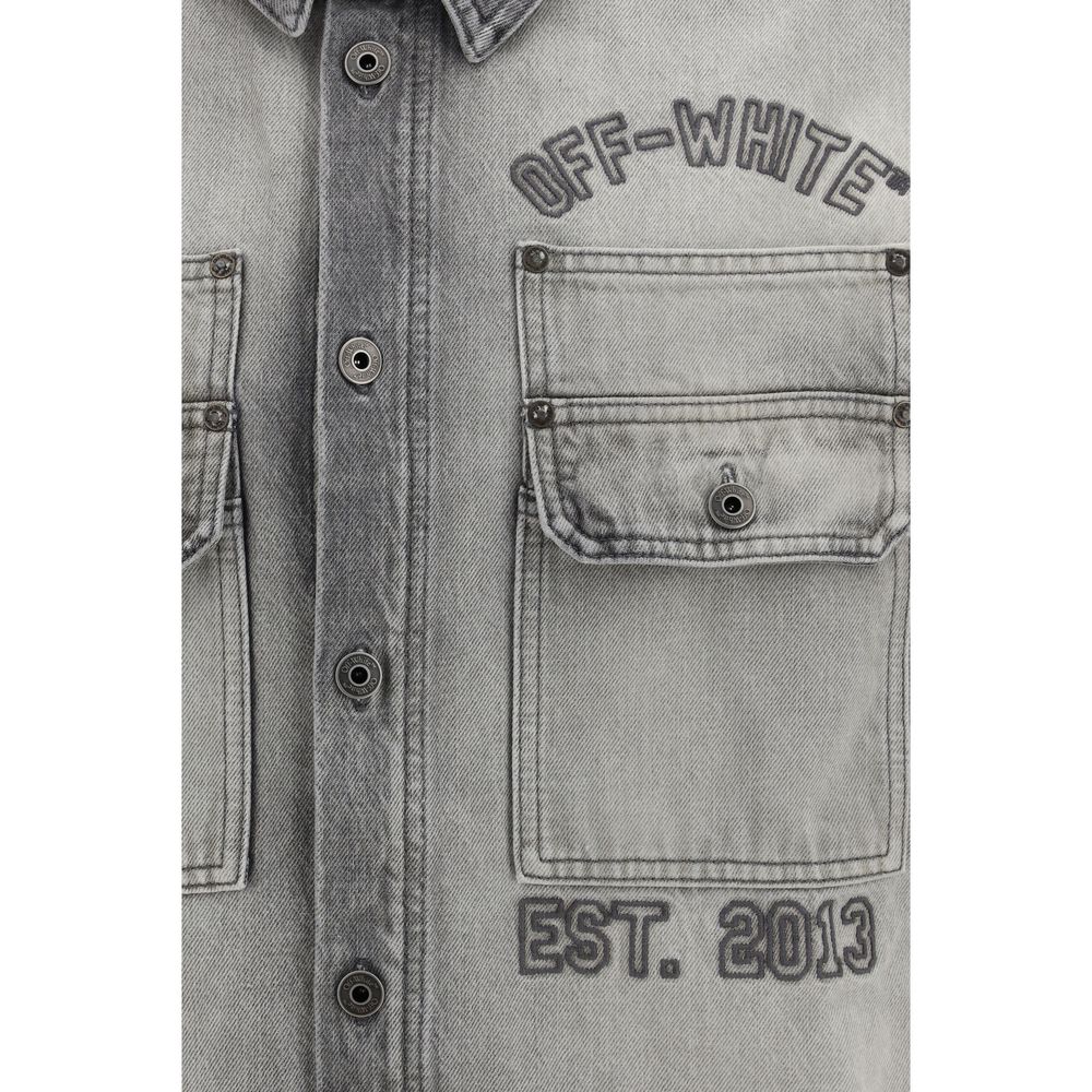 Chemise en jean grise Off-White