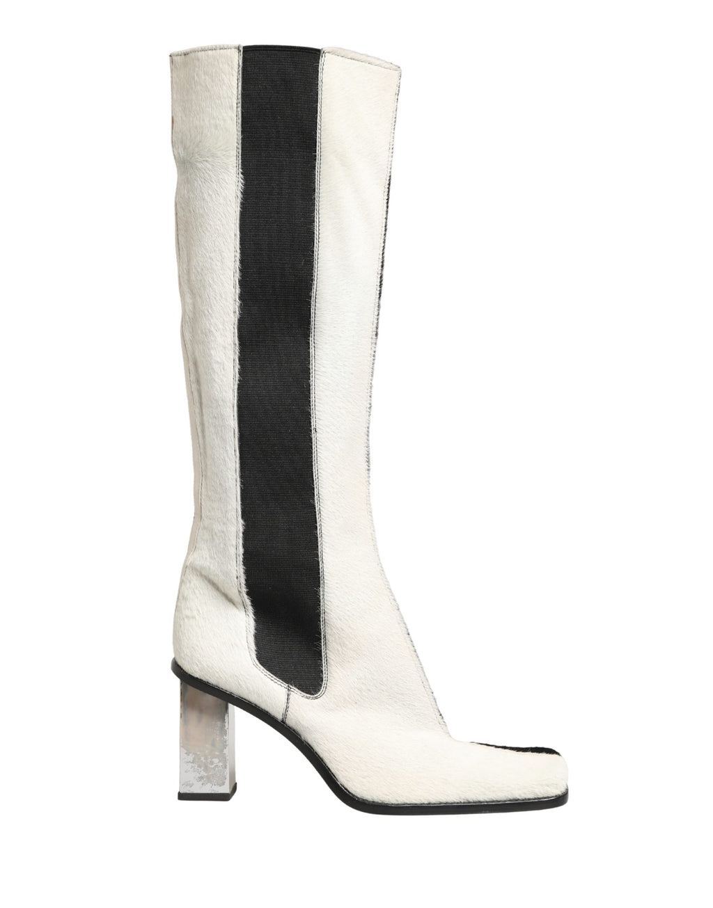 Dolce & Gabbana White Over The Knee for Women side view