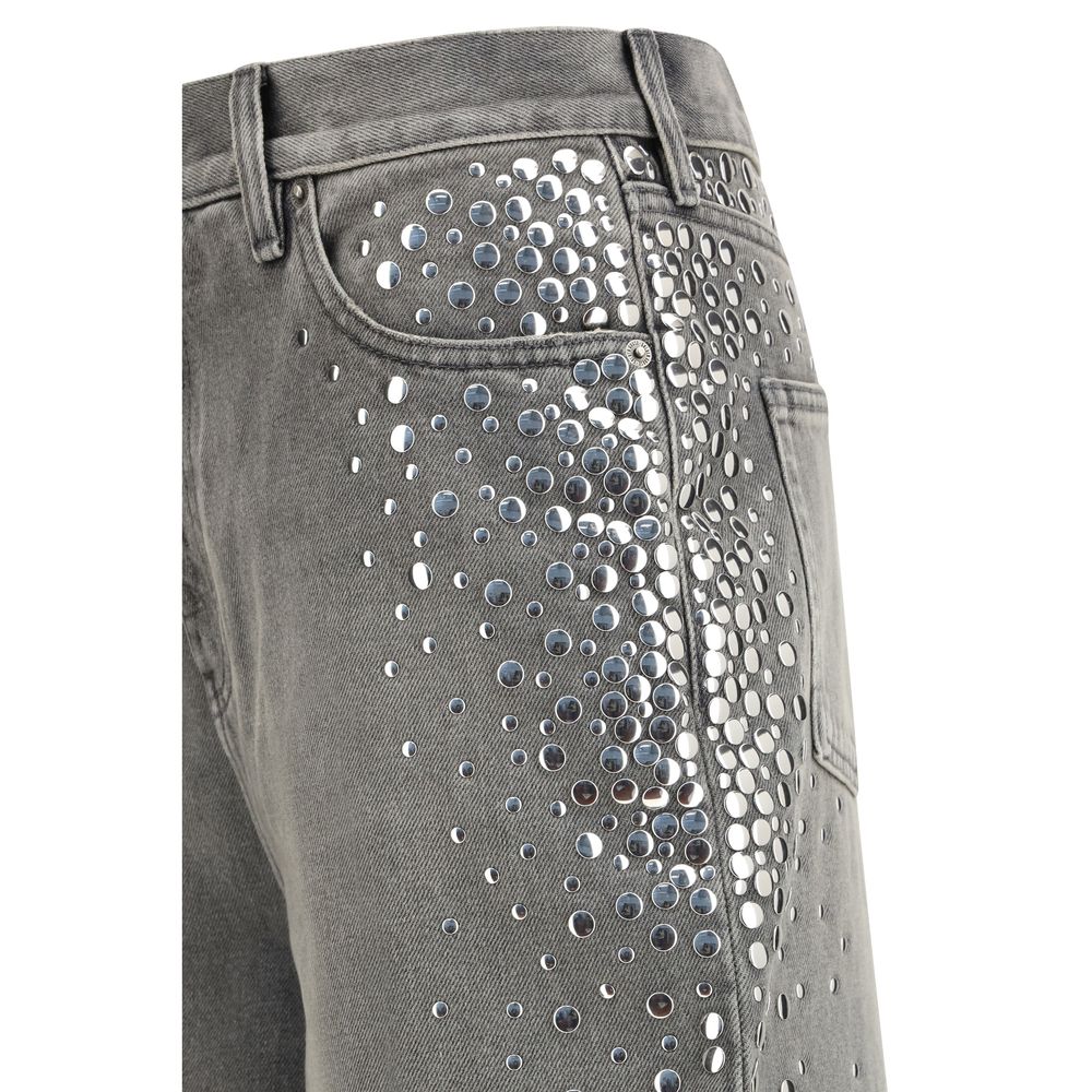 Golden Goose Grey Jeans for Women detail view