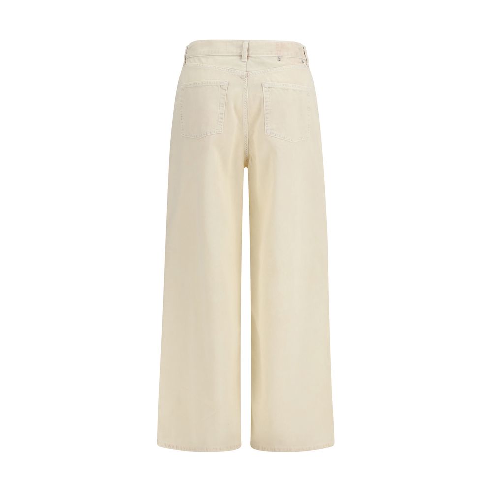 Jeans décontracté bicolore en coton Golden Goose