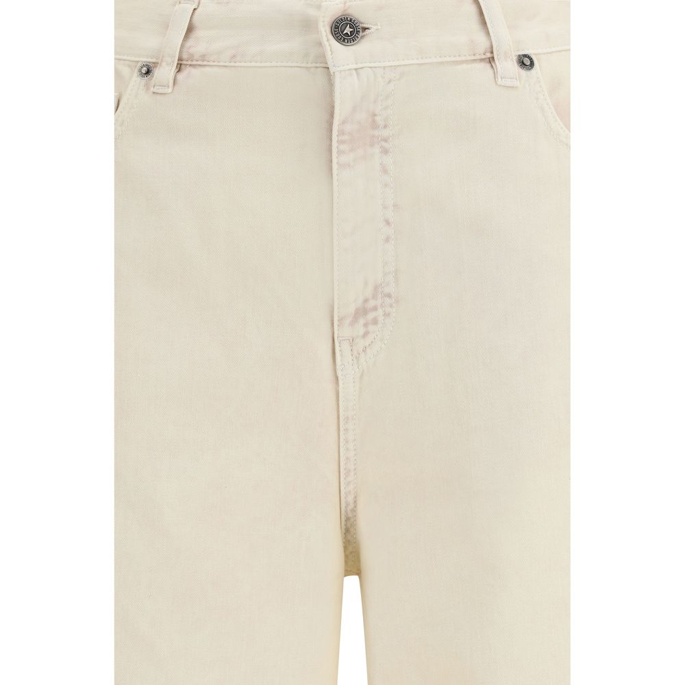 Jeans décontracté bicolore en coton Golden Goose