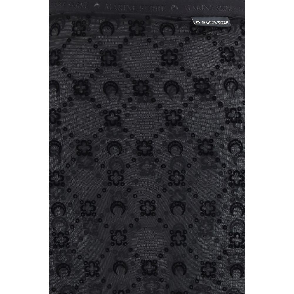 Marine Serre Black Midi for Women detail view