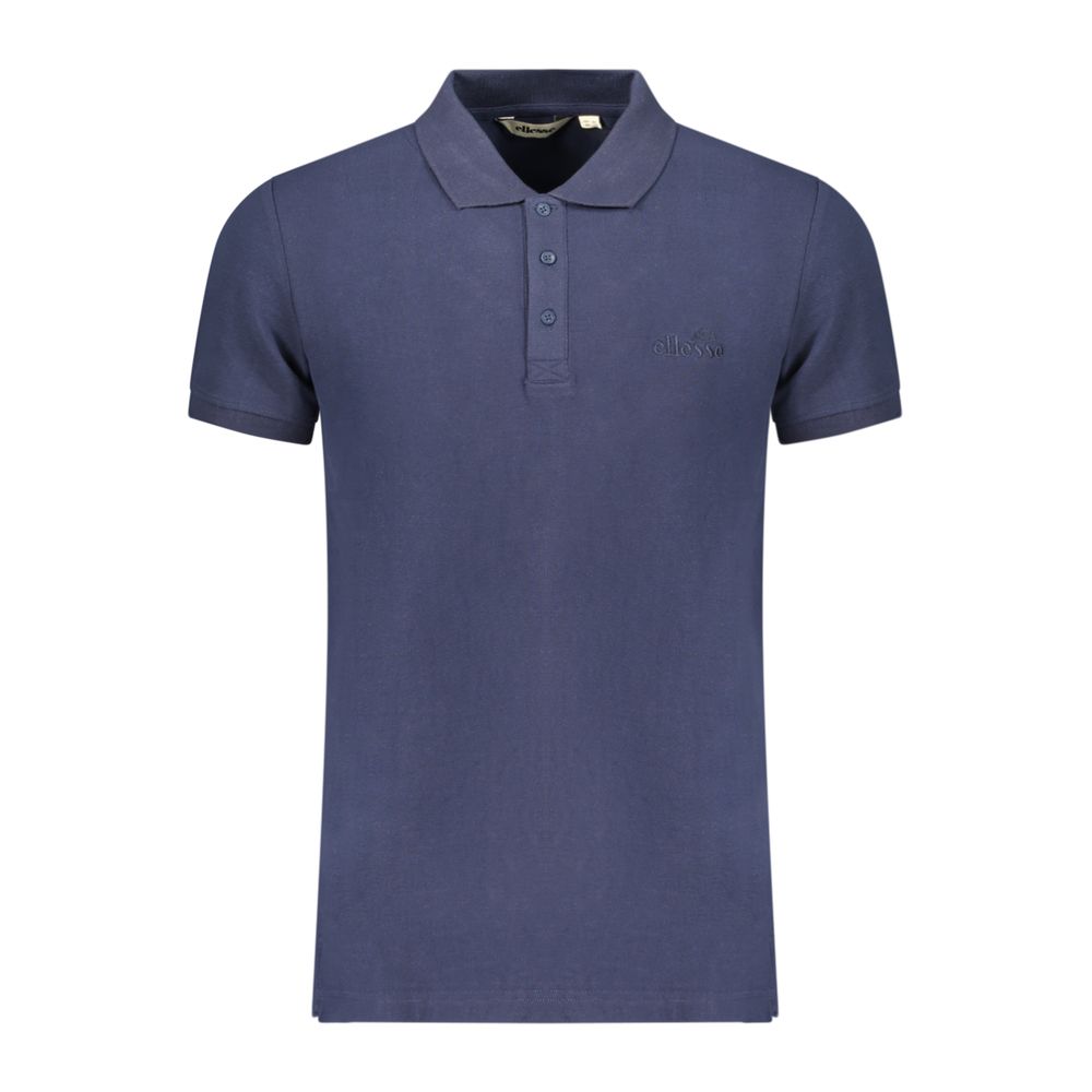 Polo Ellesse homme en coton bleu