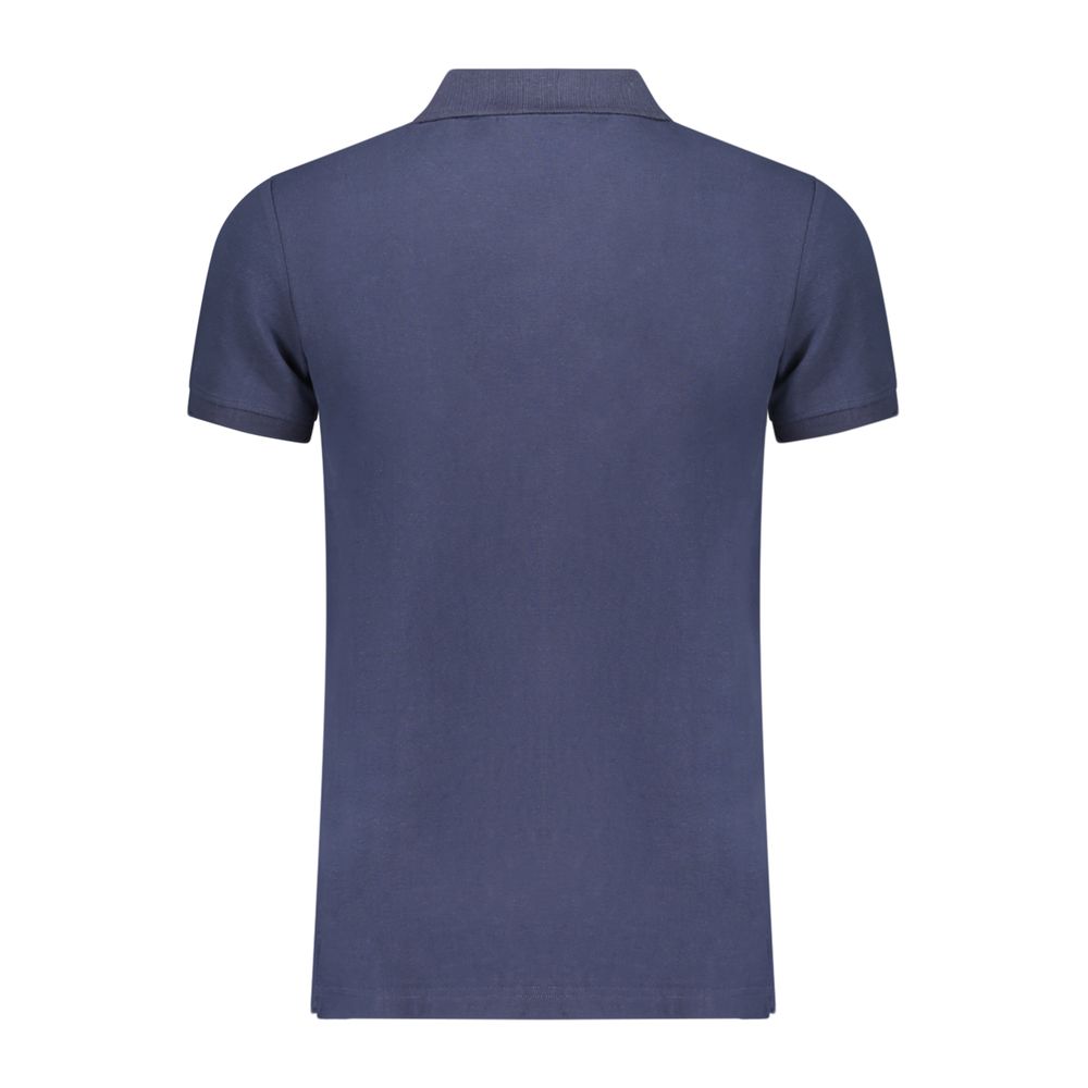 Polo Ellesse homme en coton bleu
