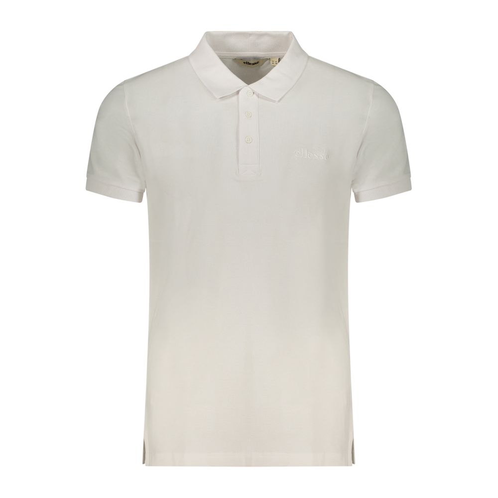 Polo Ellesse Bianco en coton pour homme