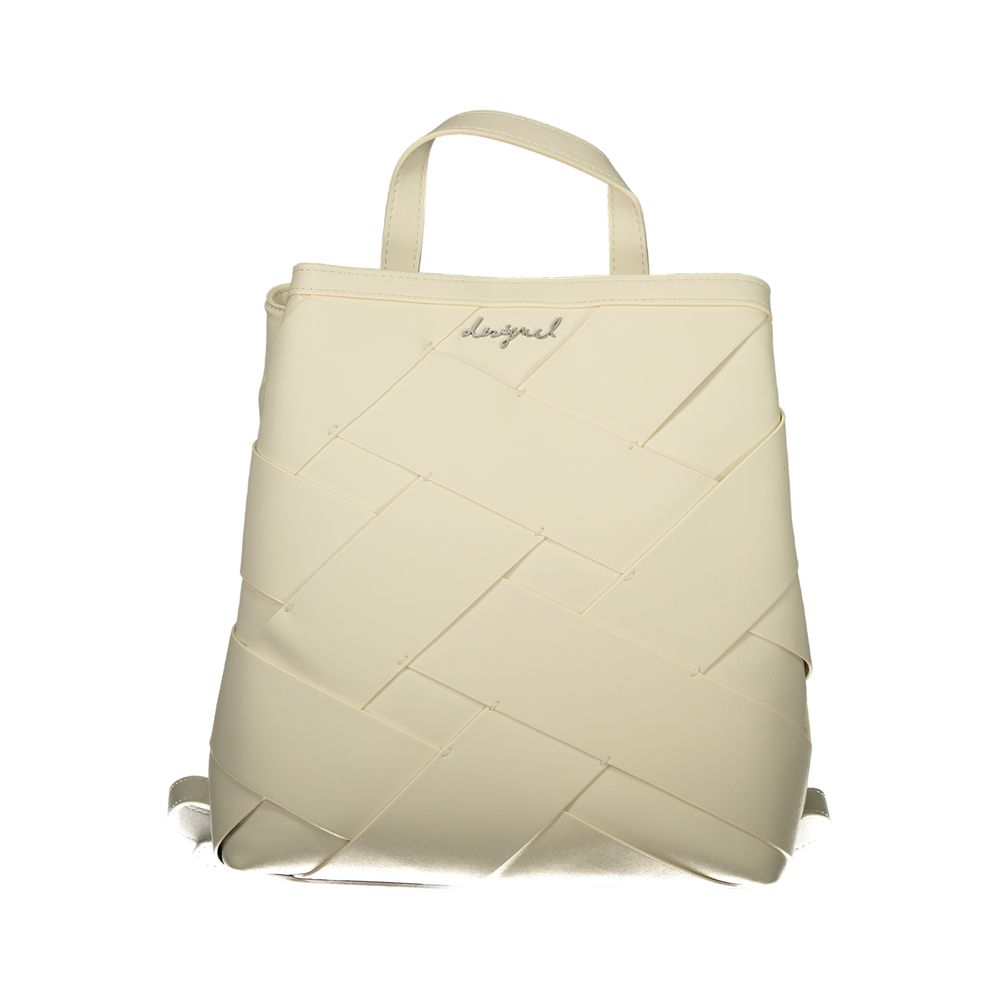 Mini sac à dos femme Desigual Blanc Polyuréthane