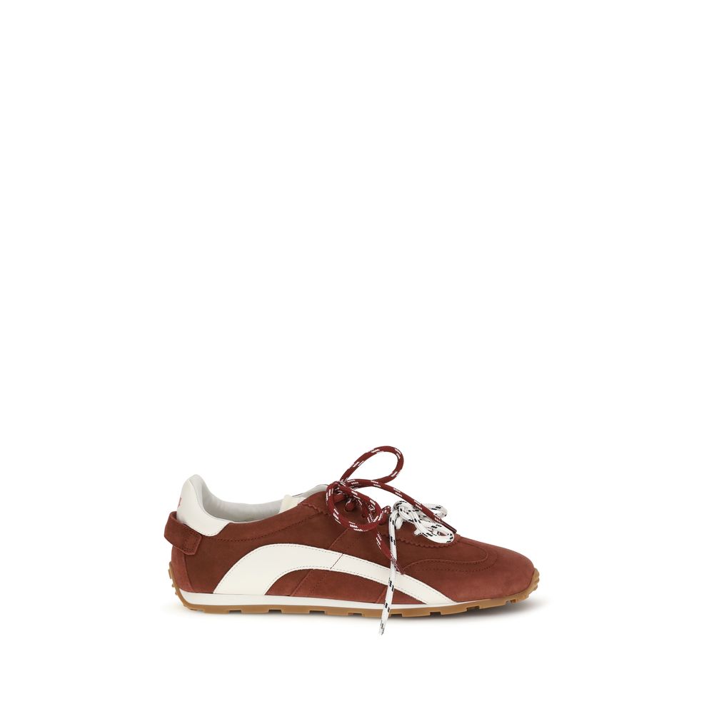 Baskets basses Dsquared² en cuir de veau multicolore Bos Taurus