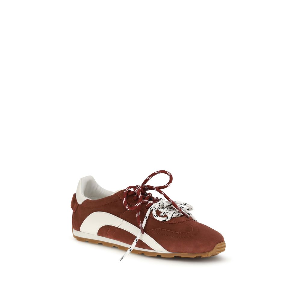 Baskets basses Dsquared² en cuir de veau multicolore Bos Taurus