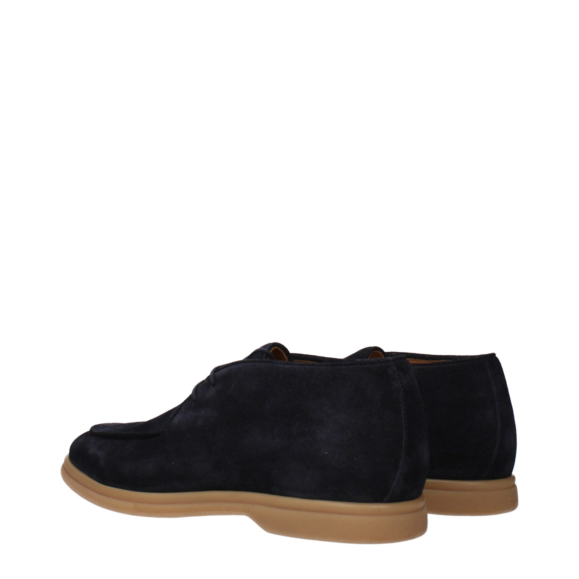 Richelieus et Derbys Eleventy en Cuir Bleu