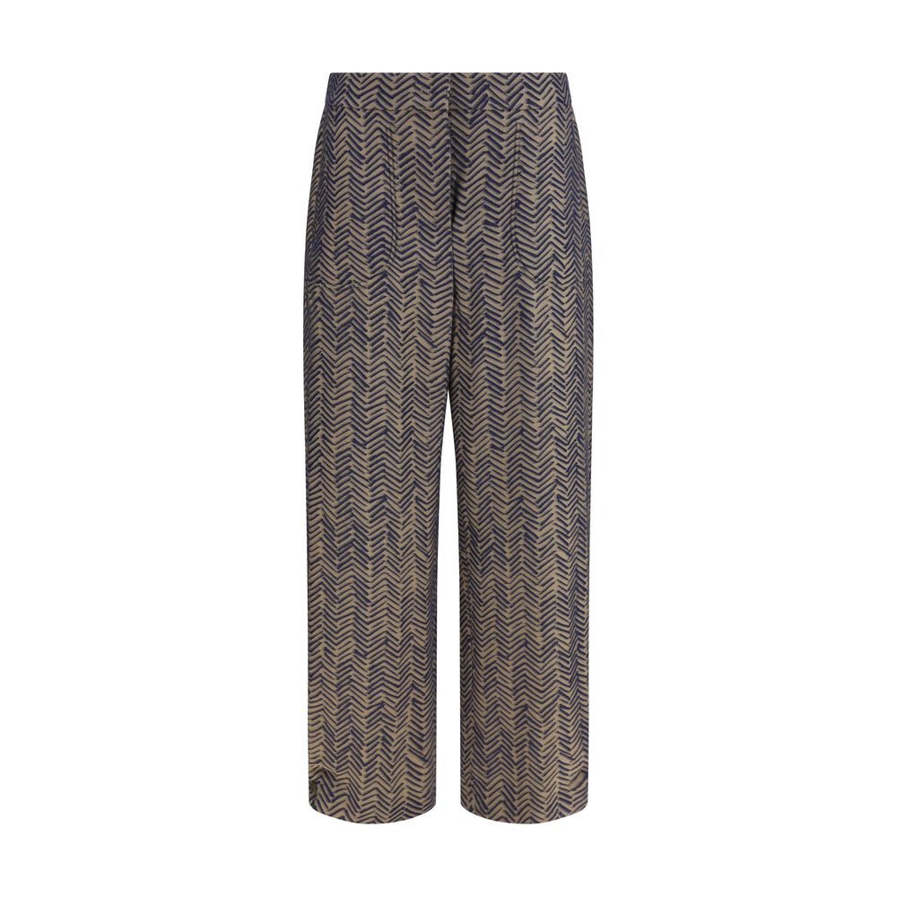 Giorgio Armani Brown Casual Pants for Women