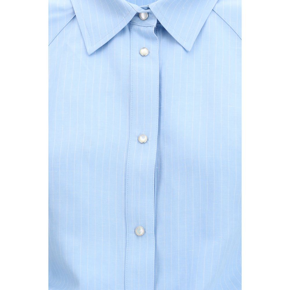 Jacob Cohen Blue Shortsleeve for Women detail view