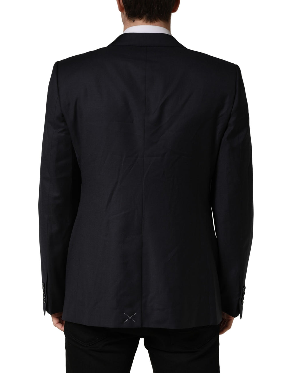 Dolce & Gabbana Black Coat for Men side view