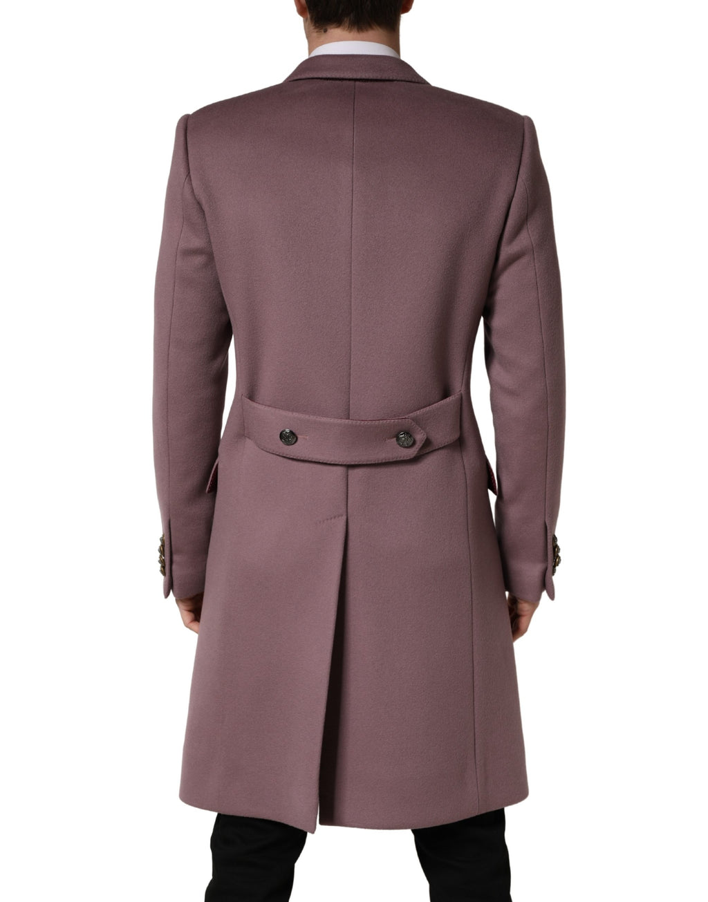 Dolce & Gabbana Manteau Trench Double Boutonnage Marron Homme